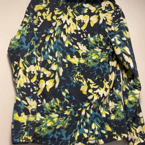 Columbia Women’s Pull Over with Partial Zip Multicolour Sweater - Picture 8 of 13